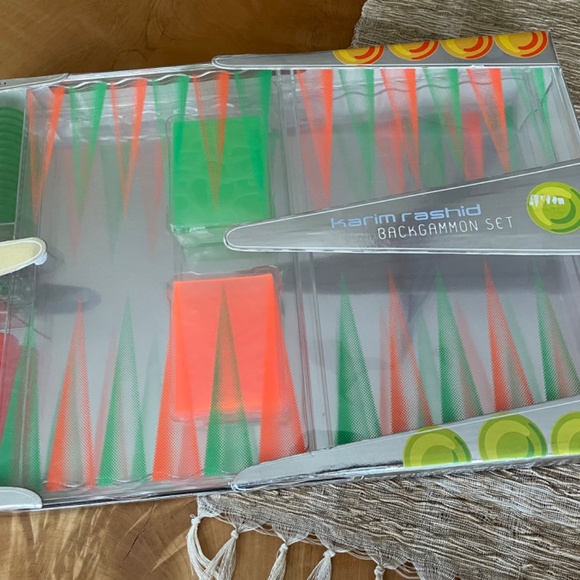 Vintage Karin Rashid Backgammon Set - Picture 2 of 5